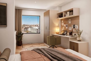 1 bed studio, Queens Road, Lace Market, Nottingham, NG23NA - Image 4